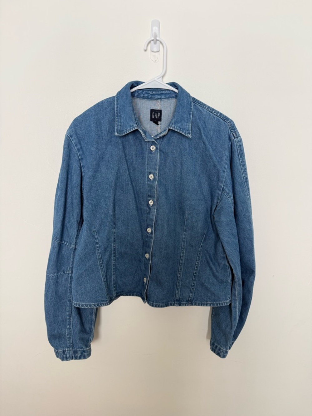 Gap Barrel Sleeve Denim Shirt - Picture 4 of 6